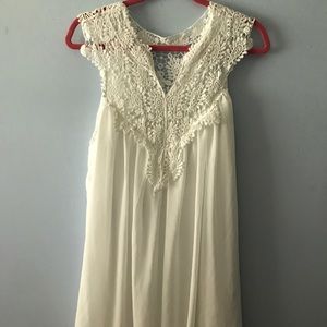 NWOT Lace Top Summer Dress